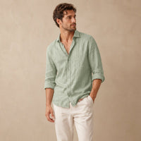 Jenkins Linen Blend Long Sleeve Shirt