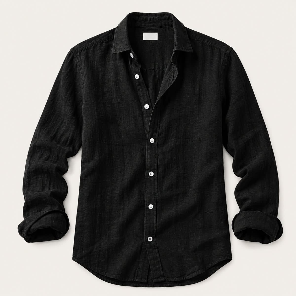 Jenkins Linen Blend Long Sleeve Shirt_7