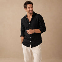 Jenkins Linen Blend Long Sleeve Shirt