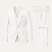 Penrose Linen Blend Slim Fit Suit