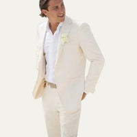 Penrose Linen Blend Slim Fit Suit