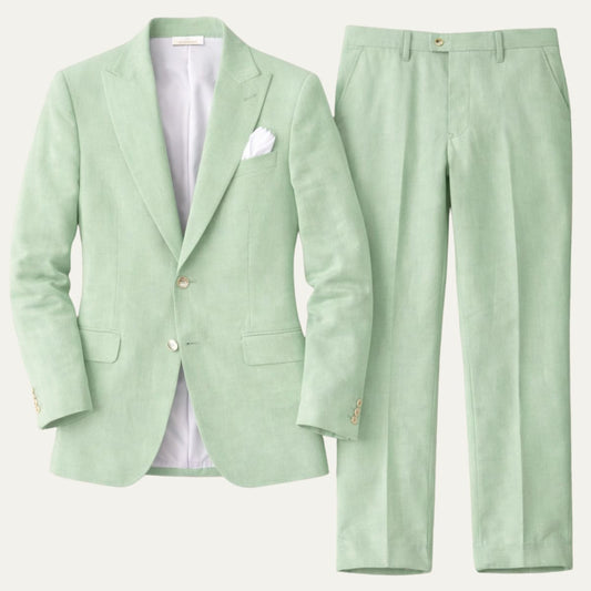 Nathaniel Casual Linen Suit_1