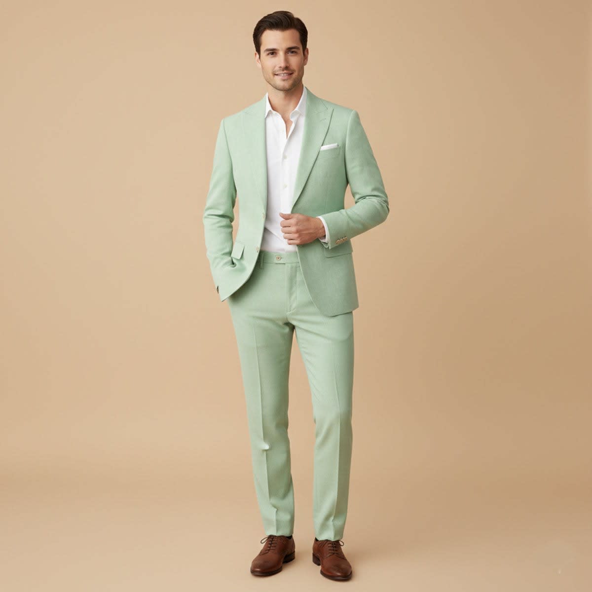 Nathaniel Casual Linen Suit_2