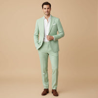 Nathaniel Casual Linen Suit