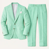 Nathaniel Casual Linen Suit