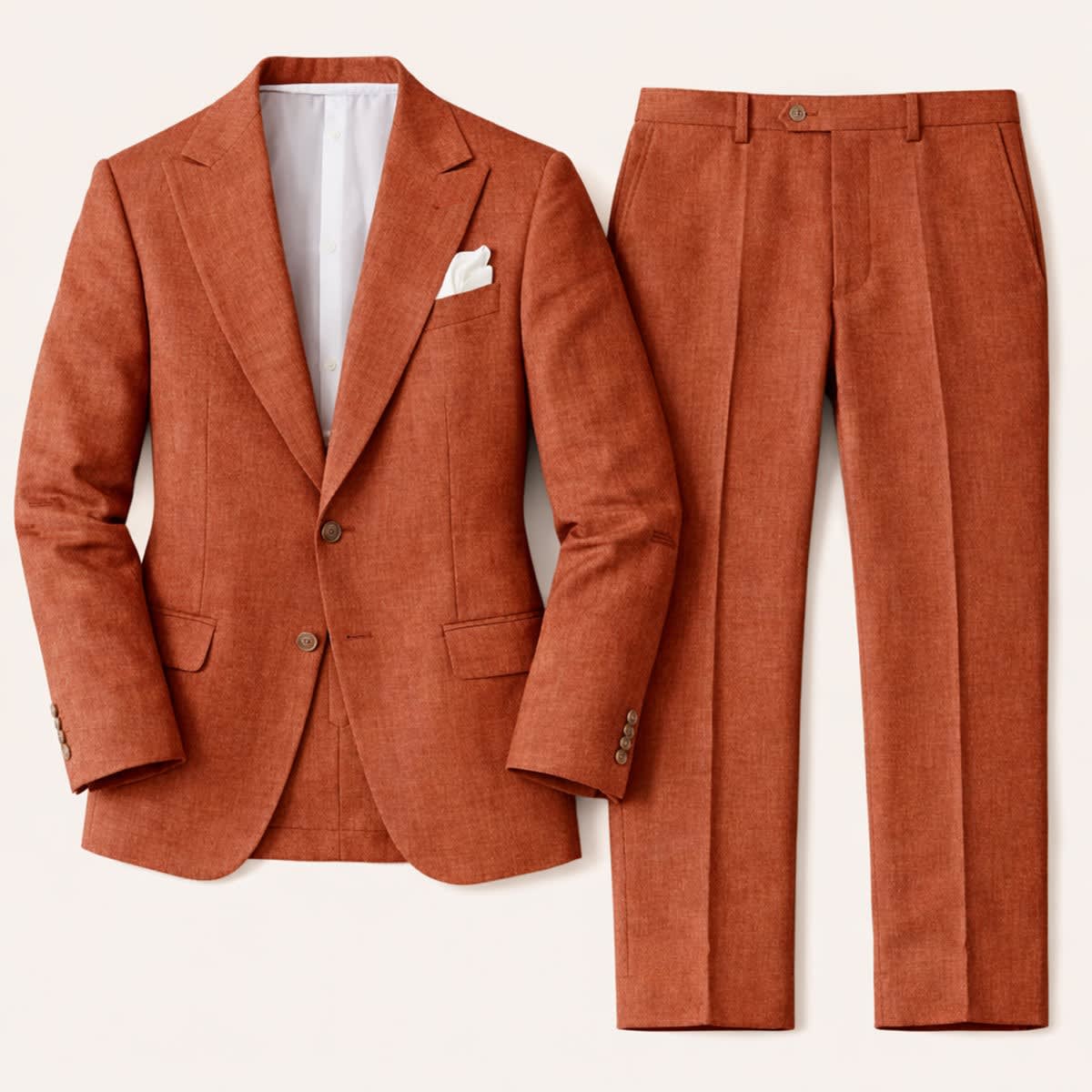 Nathaniel Casual Linen Suit