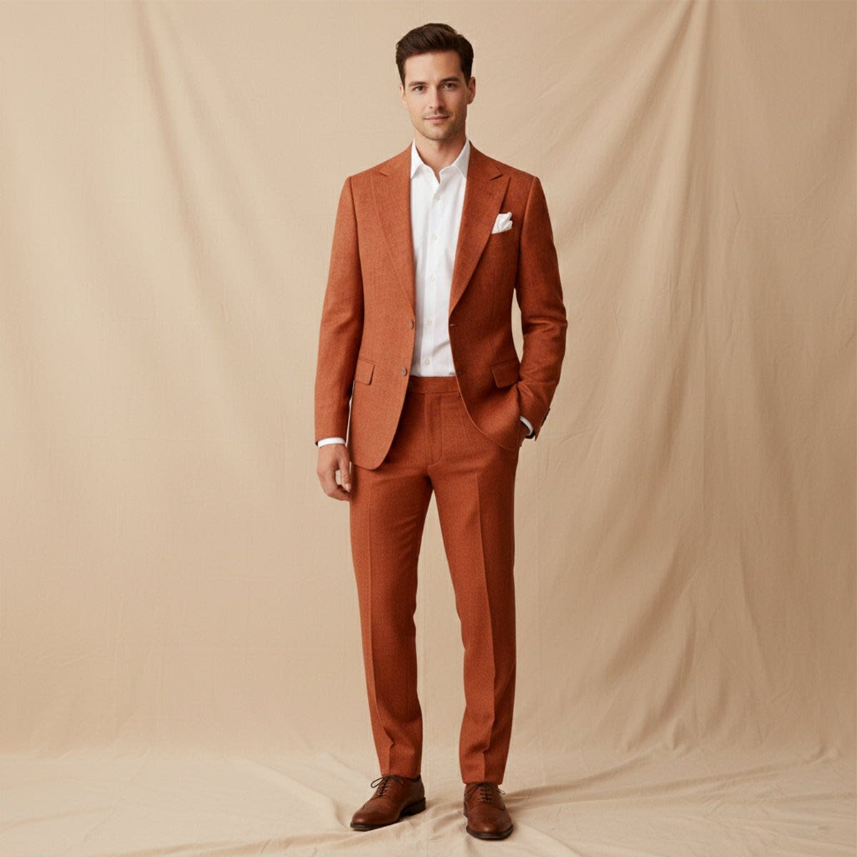 Nathaniel Casual Linen Suit