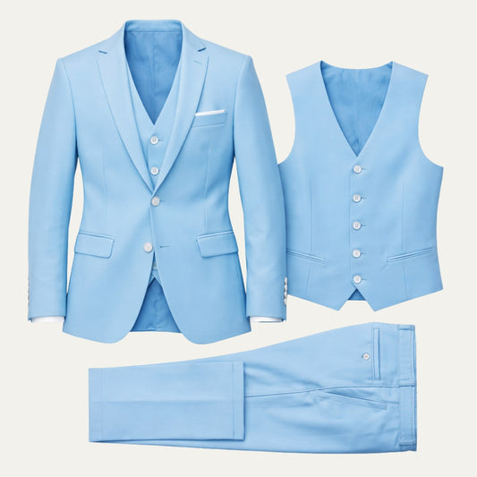 Peregrine Notch Lapel Three Piece Suit_1