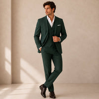 Peregrine Notch Lapel Three Piece Suit