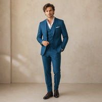 Peregrine Notch Lapel Three Piece Suit