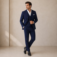 Peregrine Notch Lapel Three Piece Suit