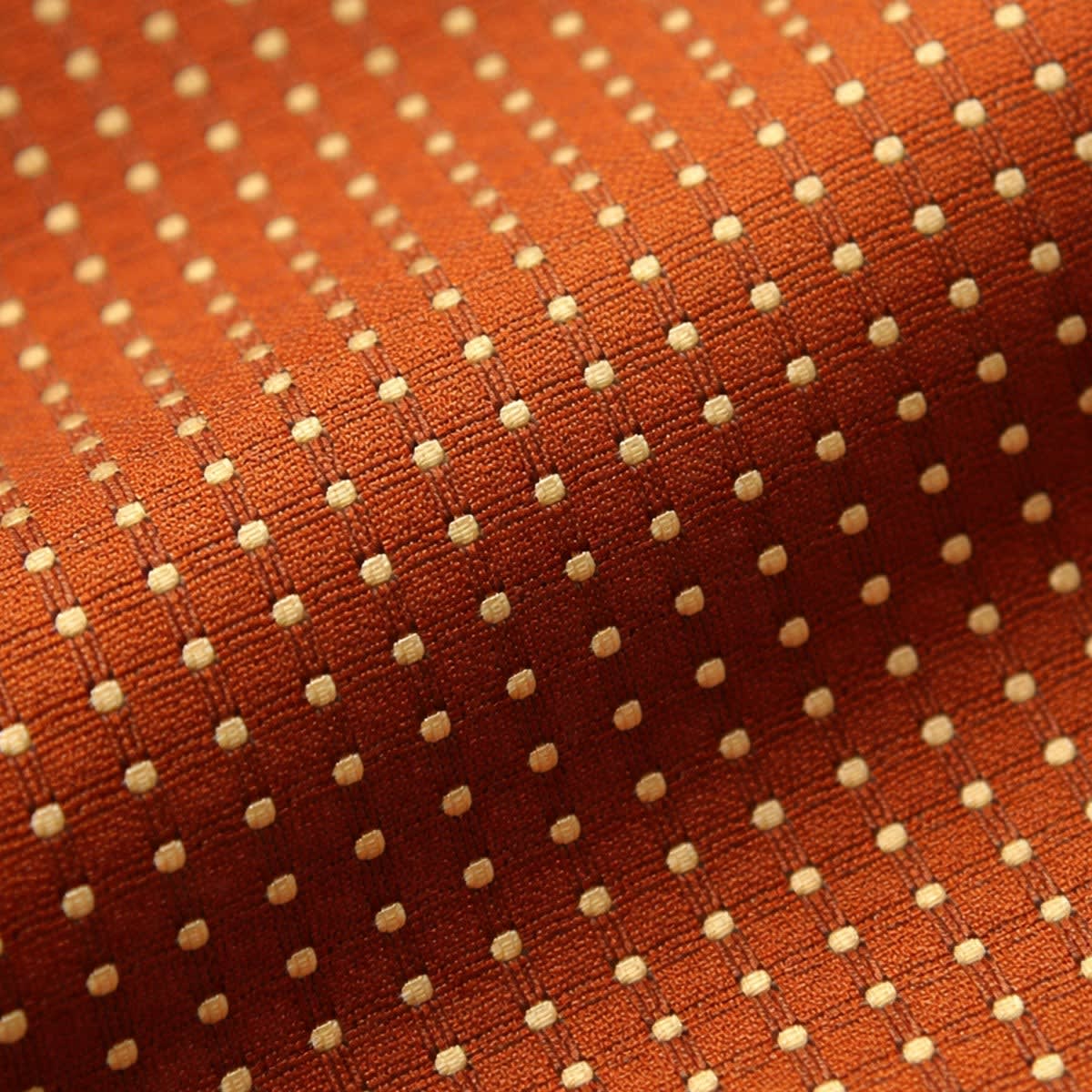 Reeve Orange Pin Dot Tie