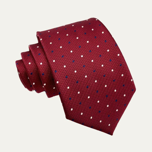 Robin Red Polka Dot Tie_1