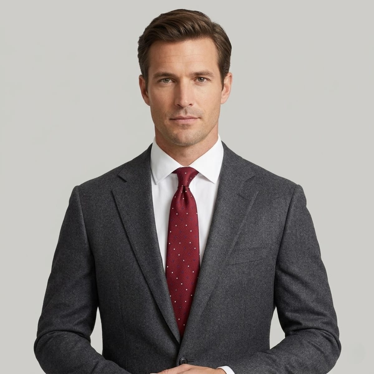 Robin Red Polka Dot Tie
