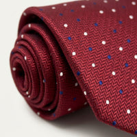 Robin Red Polka Dot Tie