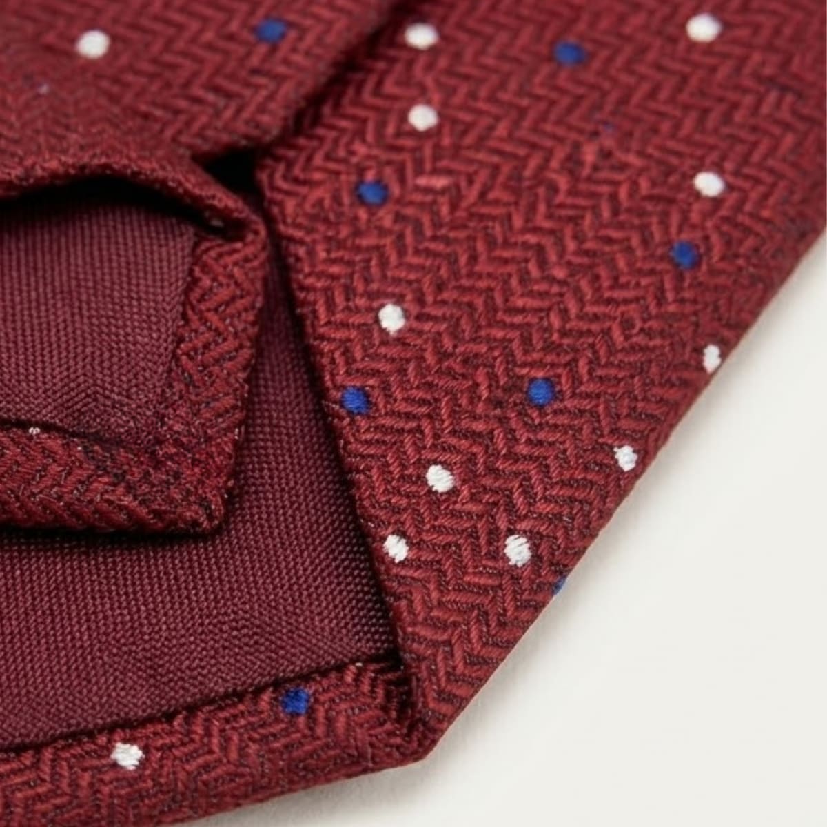 Robin Red Polka Dot Tie