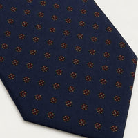 Rooney Dotted Silk Blend Necktie