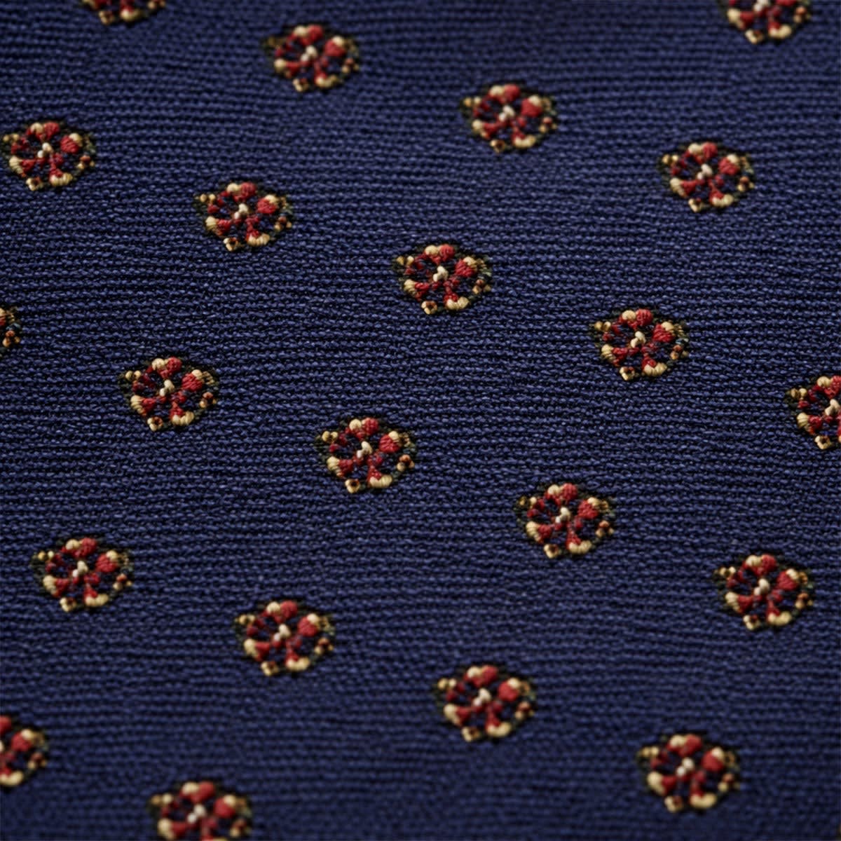 Rooney Dotted Silk Blend Necktie_4