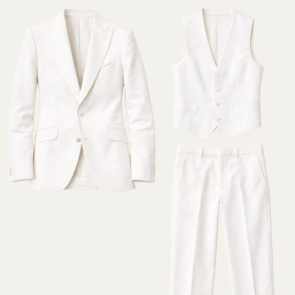 Phineas Peak Lapel Three Piece Suit