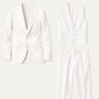 Phineas Peak Lapel Three Piece Suit