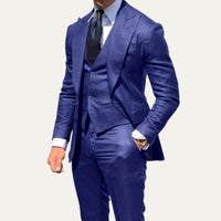 Phineas Peak Lapel Three Piece Suit