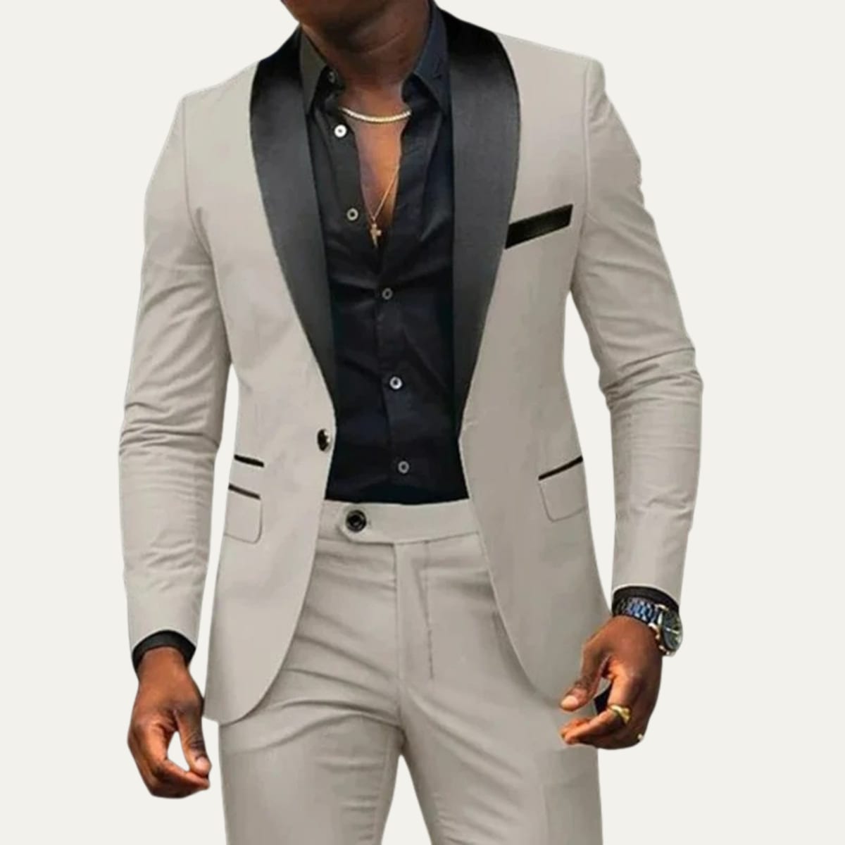 Penn Shawl Lapel Two Piece Suit_2