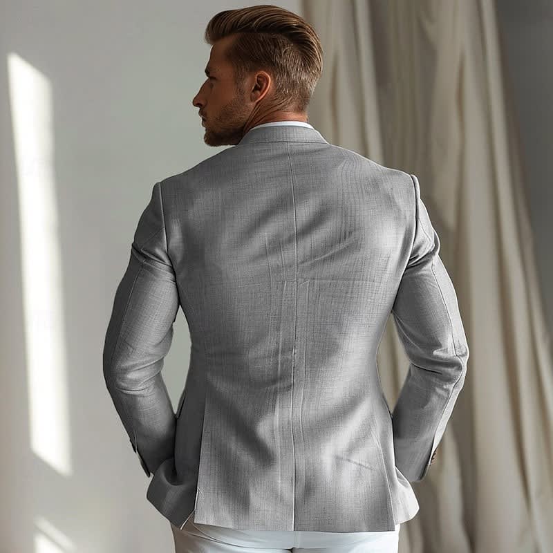 Deacon Notch Lapel Two Button Blazer