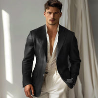 Deacon Notch Lapel Two Button Blazer