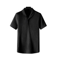 Lamont Crinkle Texture Shirt and Trousers Set