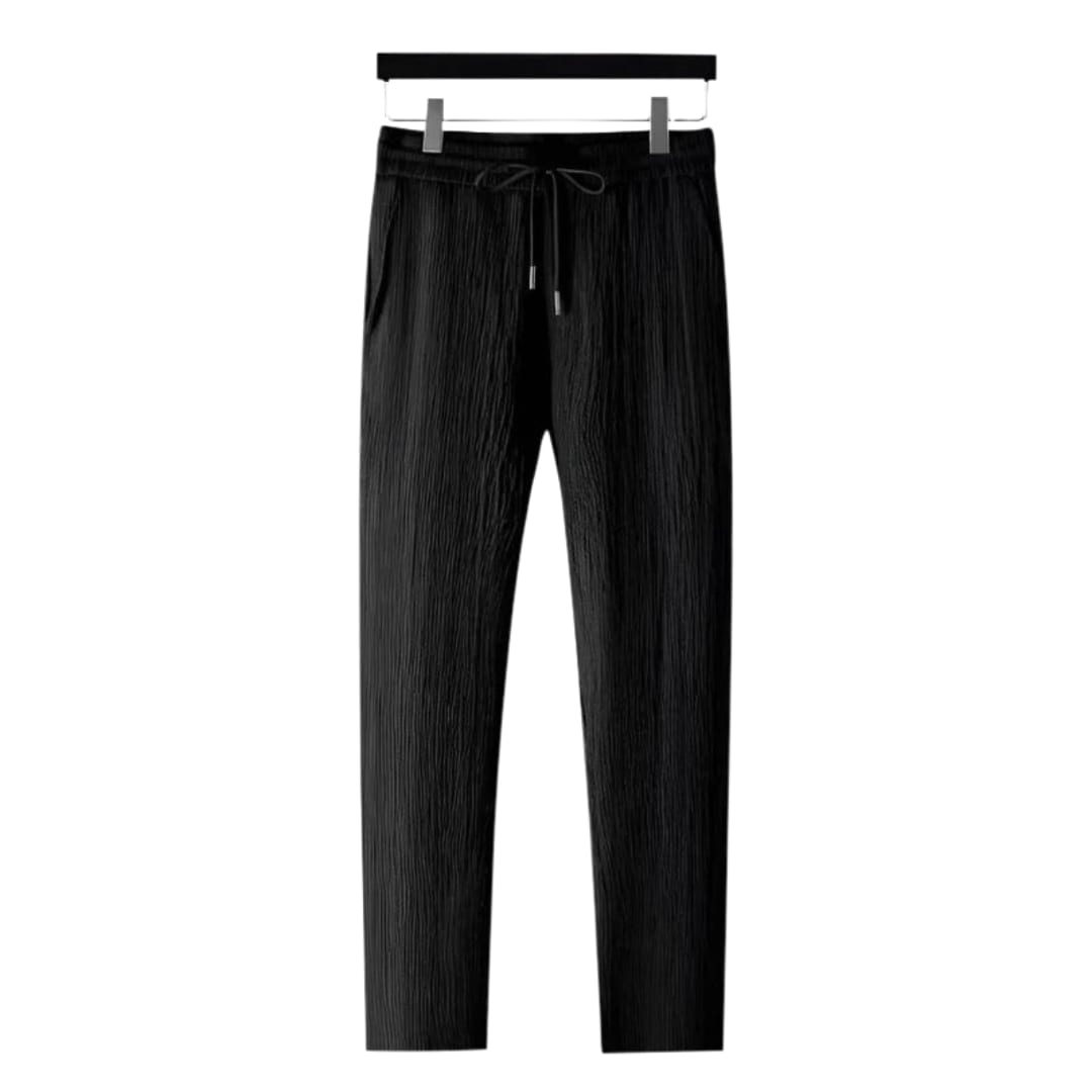 Lamont Crinkle Texture Shirt and Trousers Set_4