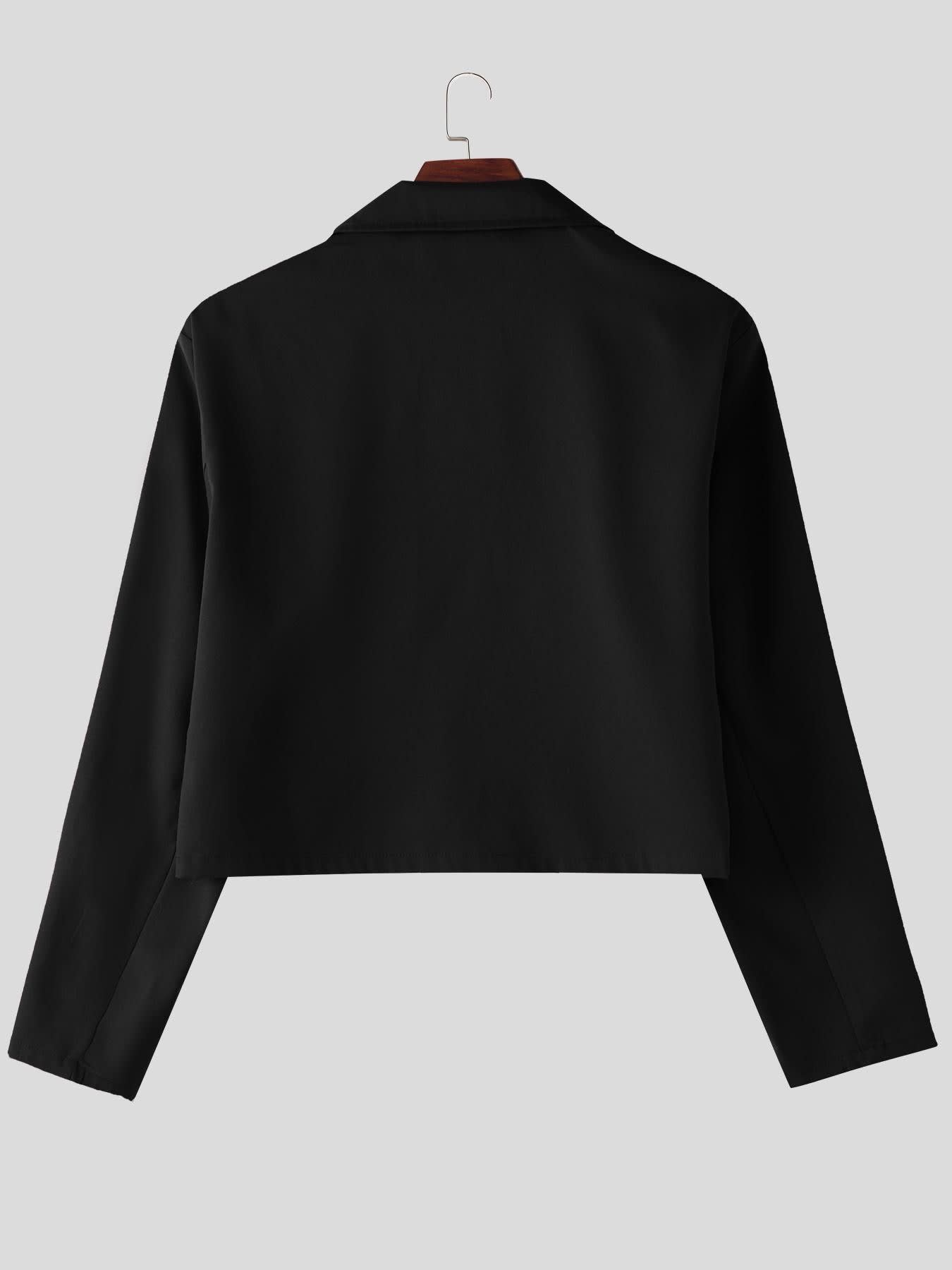 Donald Cropped Boxy Zip Up Jacket_5