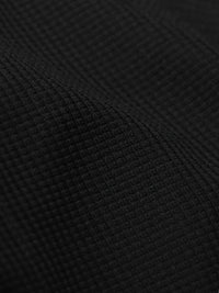 Hanley Waffle Texture Long Sleeve Henley
