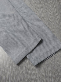 Hanley Waffle Texture Long Sleeve Henley