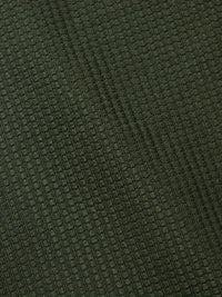 Hanley Waffle Texture Long Sleeve Henley