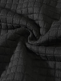 Donnelly Textured Grid Zip Up Jacket