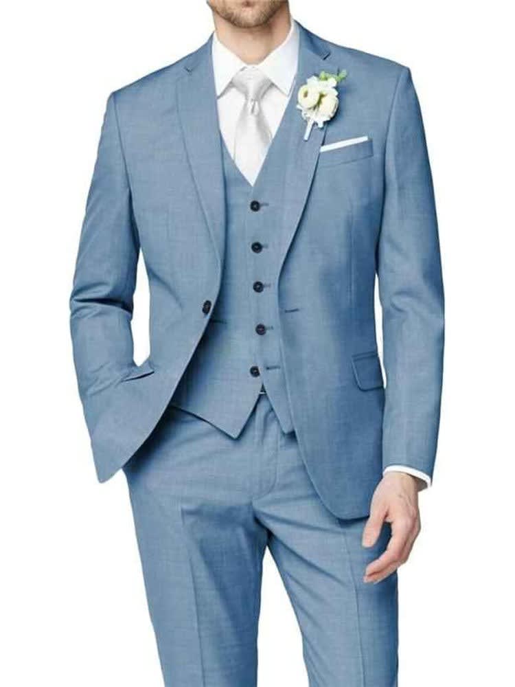 Theodore Slim Fit Single Breasted Suit