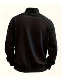 Linus Half Zip Stand Collar Pullover
