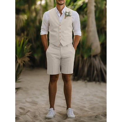 Kearney Tailored Waistcoat and Shorts Set_1