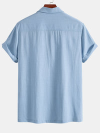 Kemp Color Block Camp Shirt and Trousers Set