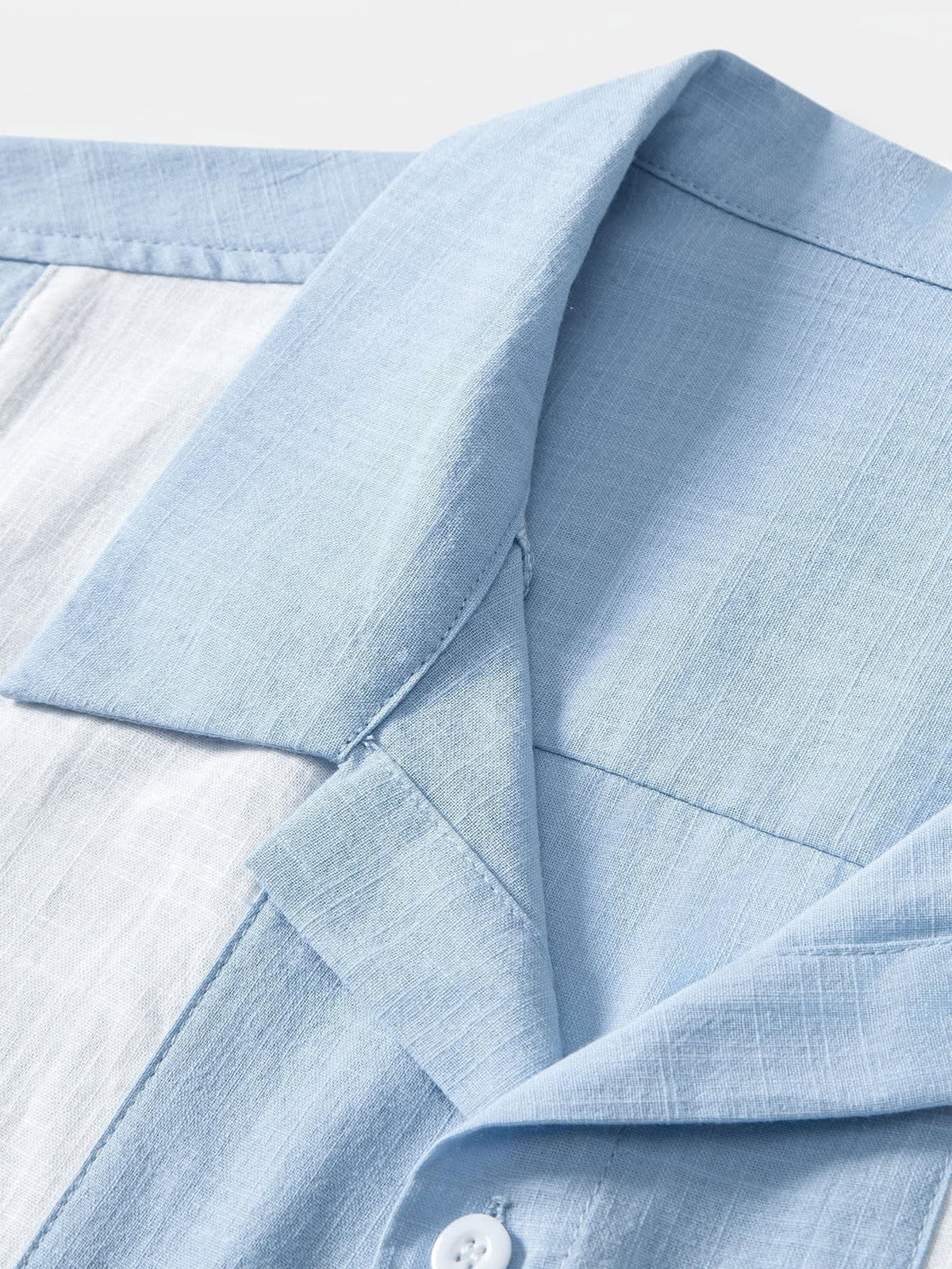 Kemp Color Block Camp Shirt and Trousers Set_6