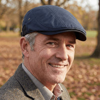 Adair Pinstripe Adjustable Flat Cap