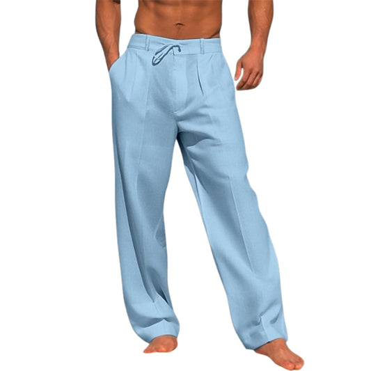 Emerson Wide Leg Drawstring Trousers_1