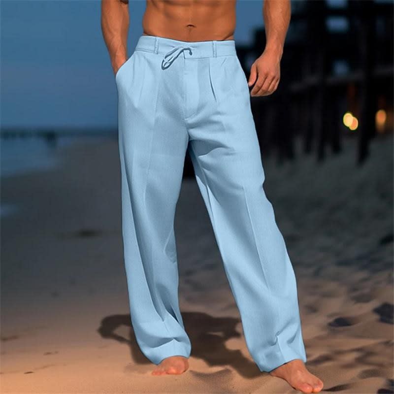 Emerson Wide Leg Drawstring Trousers