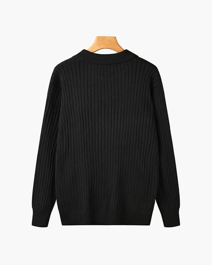 Preston Long Sleeve Ribbed Polo_4