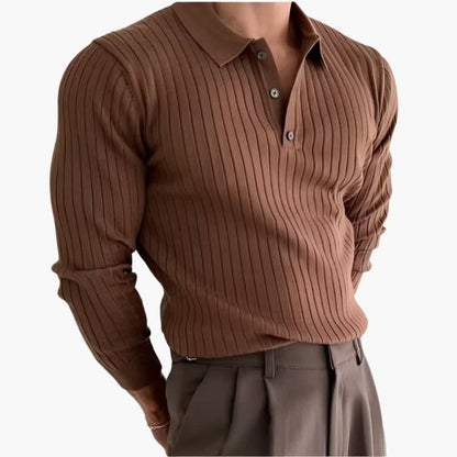 Preston Long Sleeve Ribbed Polo_8