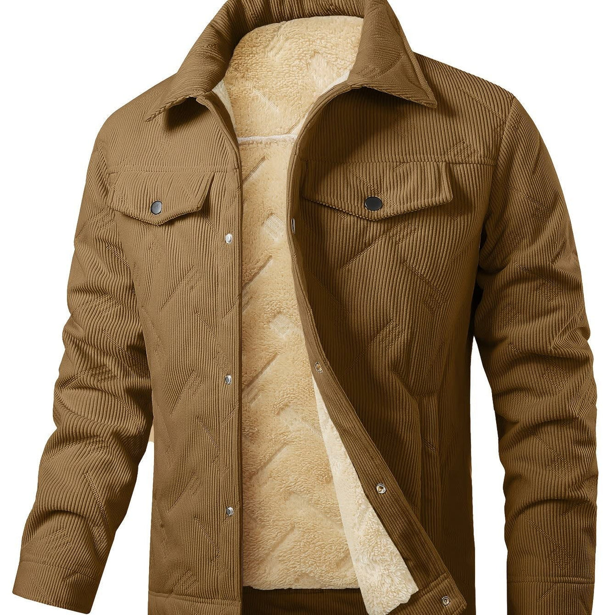 Corbett Sherpa Lined Corduroy Jacket