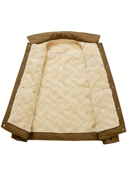 Corbett Sherpa Lined Corduroy Jacket_3