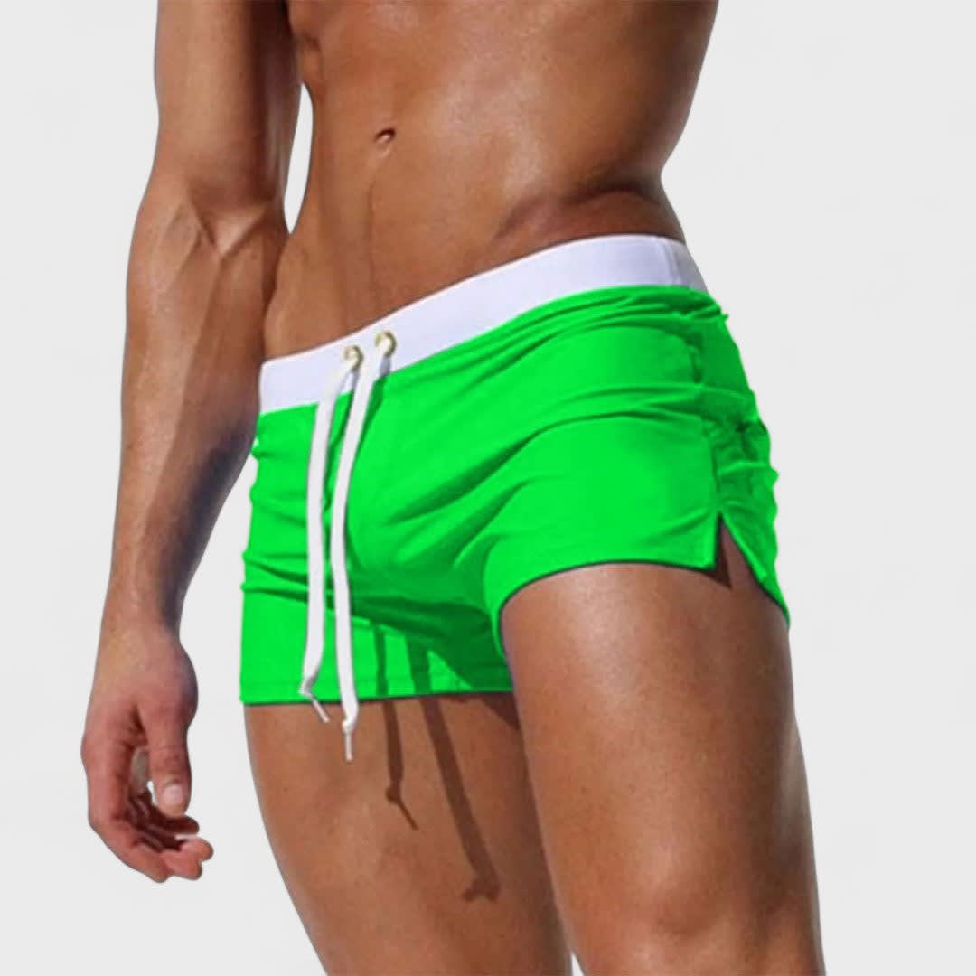 Perry Split Hem Drawstring Shorts_8