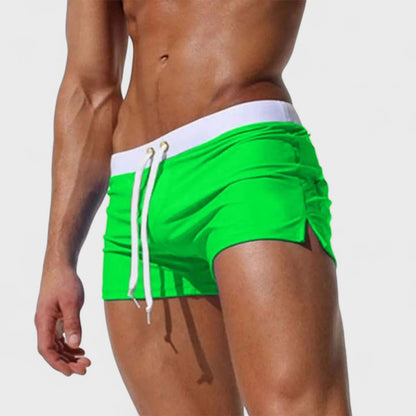 Perry Split Hem Drawstring Shorts_8