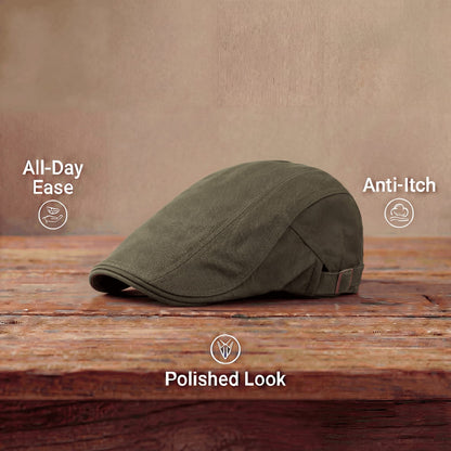 Otto Textured Outdoor Flat Cap_5